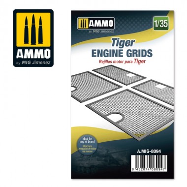 1/35 Tiger Engine Grids