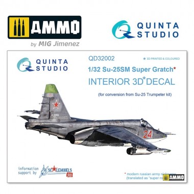 1/32 Su-25SM 3D-Printed &...