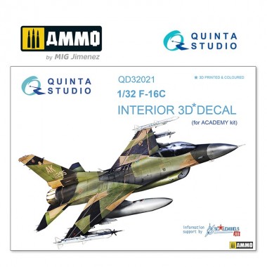 1/32 F-16C 3D-Printed &...