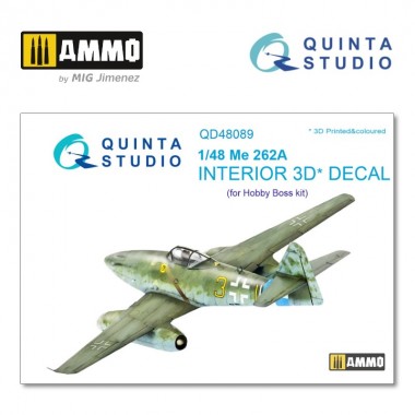1/48 Me-262A 3D-Printed &...