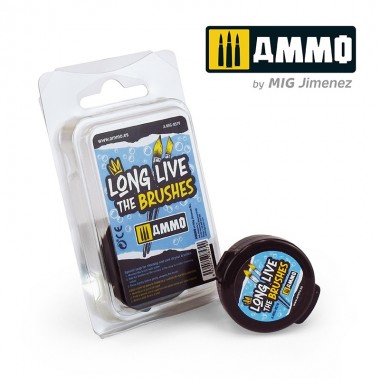 AMMO by MIG Brushes - #3/0 SYNTHETIC LINER BRUSH