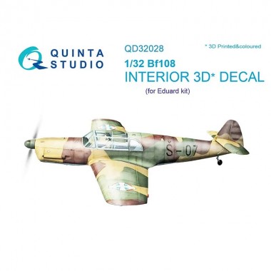 1/32 Bf 108 3D-Printed &...