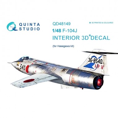 1/48 F-104J 3D-Printed &...