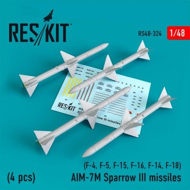 1/48 Misiles AIM7M Sparrow...