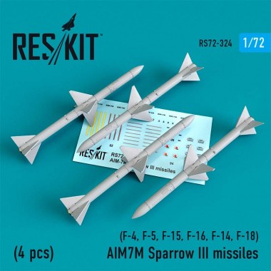 1/72 Misiles AIM7M Sparrow...