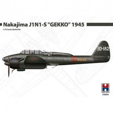 1/72 Nakajima J1N1-S...