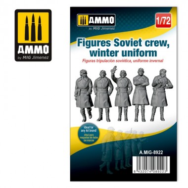 1/72 Figures Soviet Crew,...
