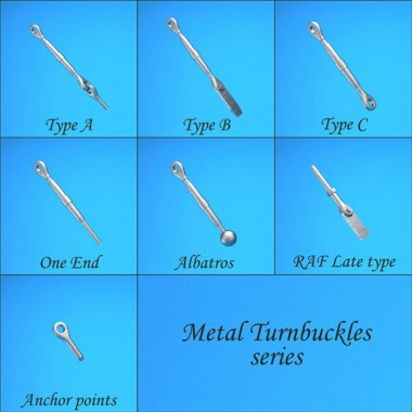 1/48 Turnbuckles Type C (30...