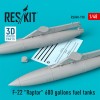 1/48 F-22 600 Gallons Fuel...