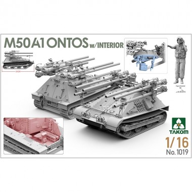 1/16 M50A1 Ontos with Interior