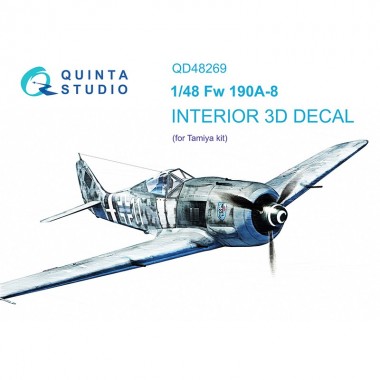 1/48 Fw 190A-8 3D-Printed &...
