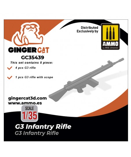 1/35 G3 Rifle (5pcs)