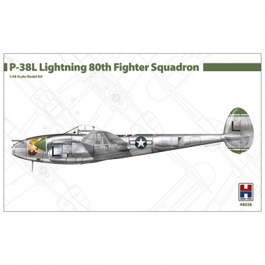 1/48 P-38L Lightning 80º...