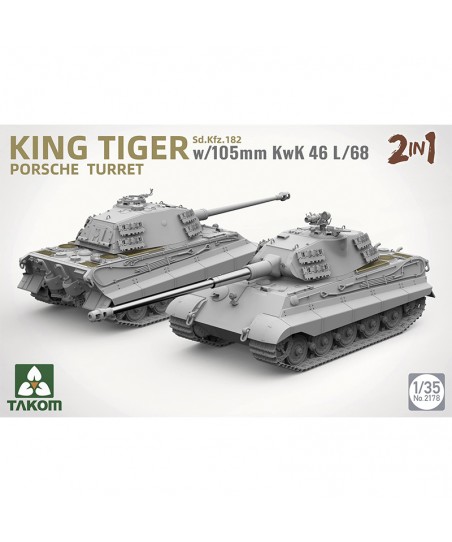 1/35 KING TIGER  con 105mm...