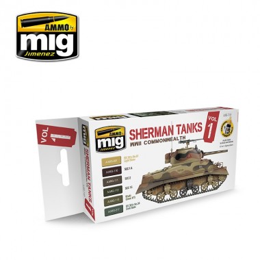Sherman Tanks Vol. 1 (WWII...
