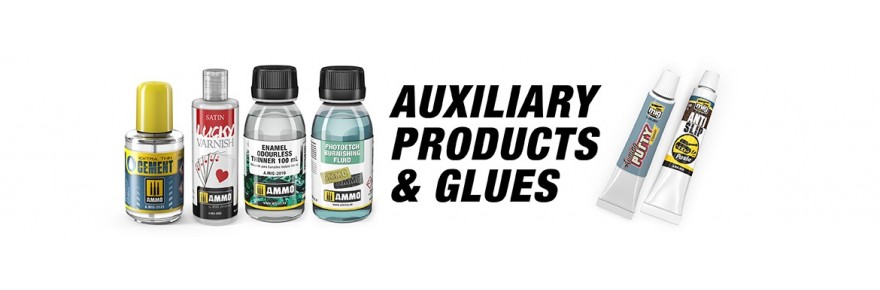 Auxiliary Products & Glues by AMMO