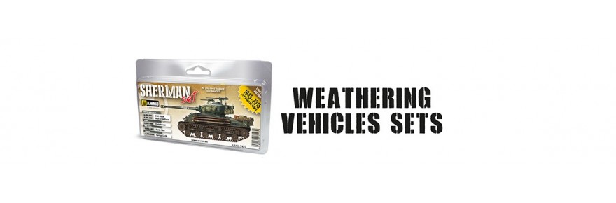 AMMO Weathering Vehicles Sets
